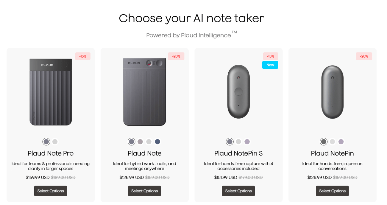 Sale on Plaud devices through June 26